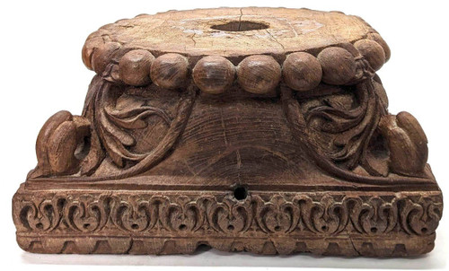 "groupe En Terre Cuite De Clodion  La Jeune Fille Et Le Faune, Sur Socle En Bois Sculpté