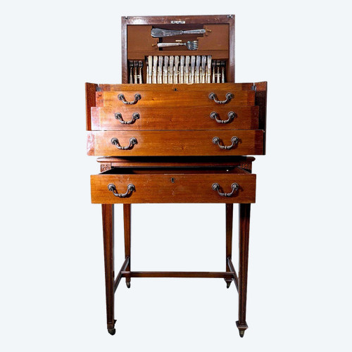 The Orleans Cabinet, Mappin & Webb Cutlery Set Orleans Model