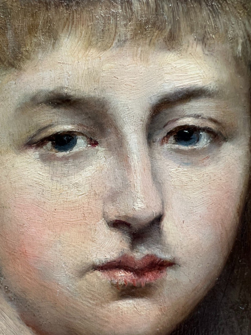 Henri Régnault (1843-1871) - Porträt eines jungen Mädchens