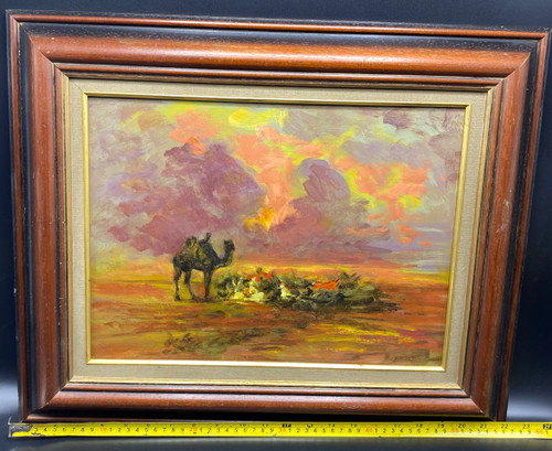 OLIO SU CARTONE 1960/70