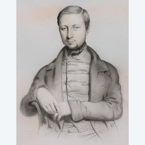 Jean-Pierre VALLET, Portrait of the printer Pierre Martial PLACE
