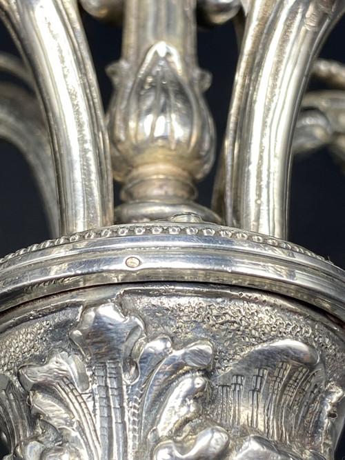 STERLING SILVER CANDELABRAS