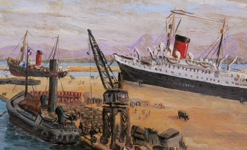 Scuola FRANCESE nel 1941, Il porto di Orano