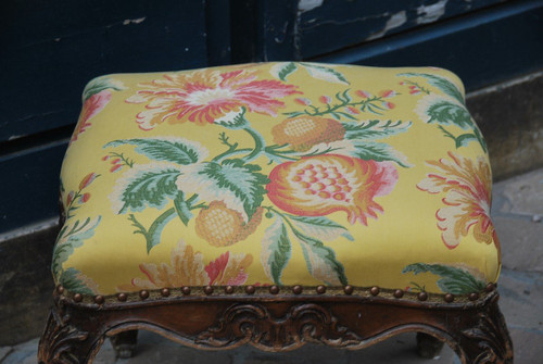 Stool Lous XV Italian 18th century