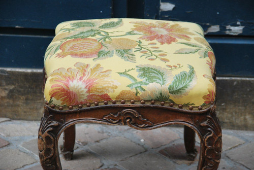 Stool Lous XV Italian 18th century