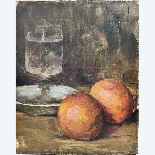 French Impressionist School - Still Life With Fruits, Circa 1890