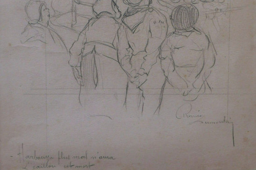 Roméo DUMOULIN, The Witch of Malleghem (sketch)