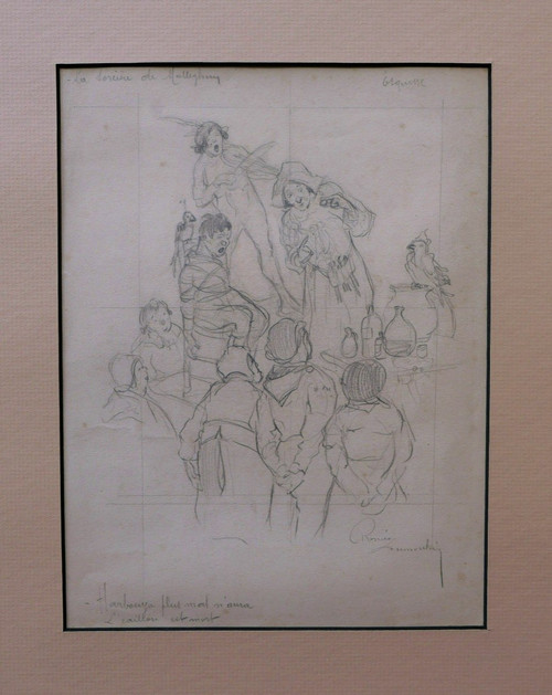 Roméo DUMOULIN, The Witch of Malleghem (sketch)