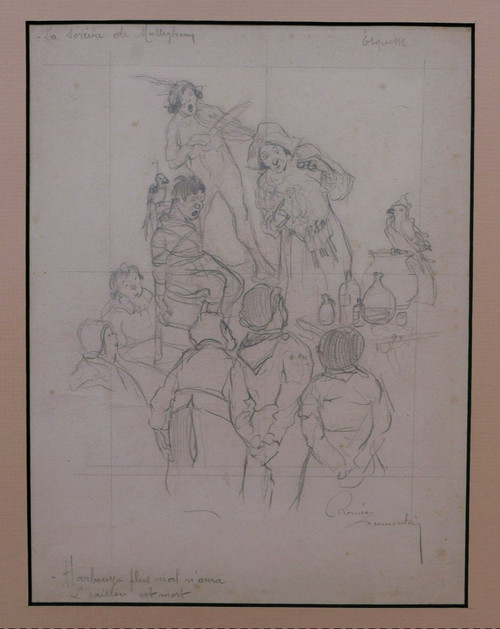 Roméo DUMOULIN, The Witch of Malleghem (sketch)