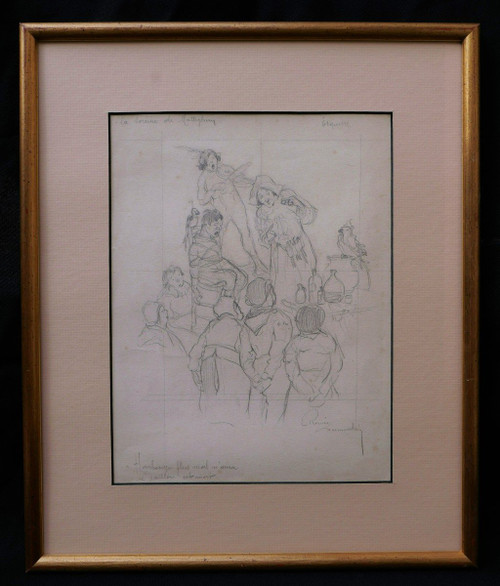 Roméo DUMOULIN, The Witch of Malleghem (sketch)