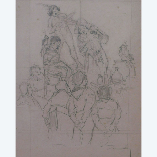 Roméo DUMOULIN, The Witch of Malleghem (sketch)