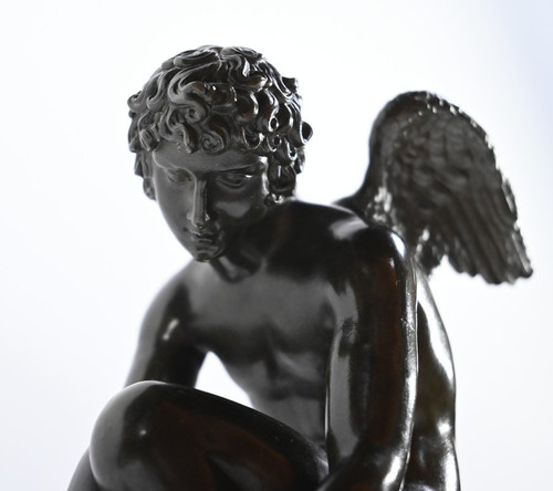 Bronze « L’Amour », signé A-D.Chaudet – Epoque XIXe