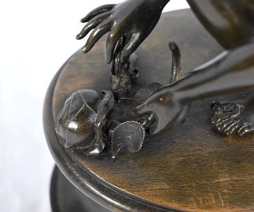 Bronze « L’Amour », signé A-D.Chaudet – Epoque XIXe
