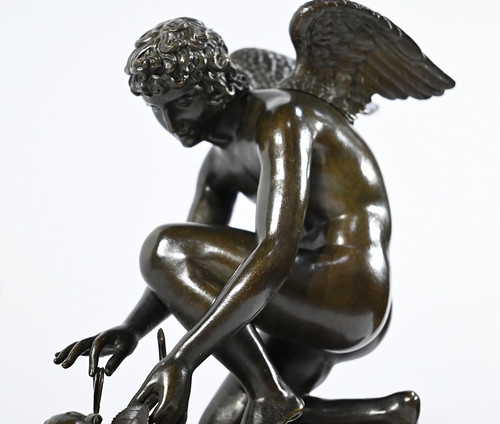 Bronze « L’Amour », signé A-D.Chaudet – Epoque XIXe