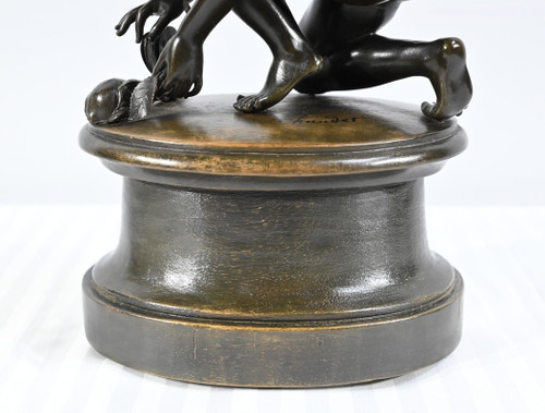 Bronze « L’Amour », signé A-D.Chaudet – Epoque XIXe
