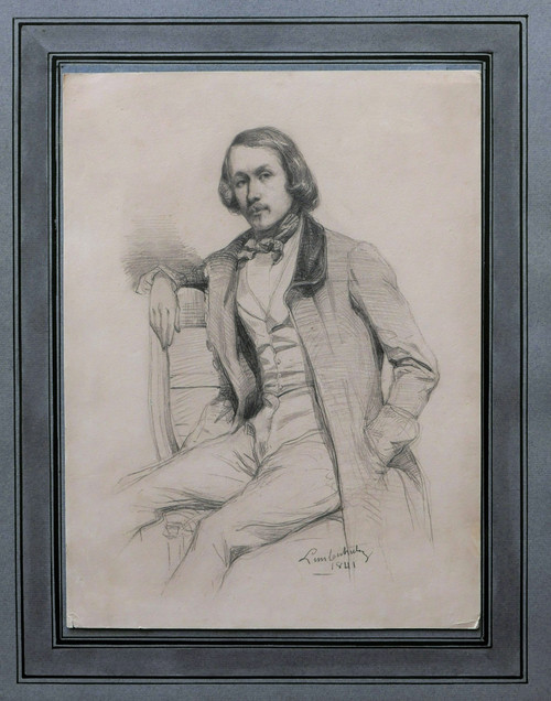 Jules LUNTESCHÜTZ, Angebliches Porträt von Alfred de Musset