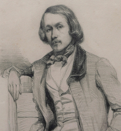 Jules LUNTESCHÜTZ, Angebliches Porträt von Alfred de Musset