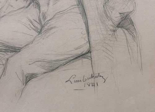 Jules LUNTESCHÜTZ, Angebliches Porträt von Alfred de Musset