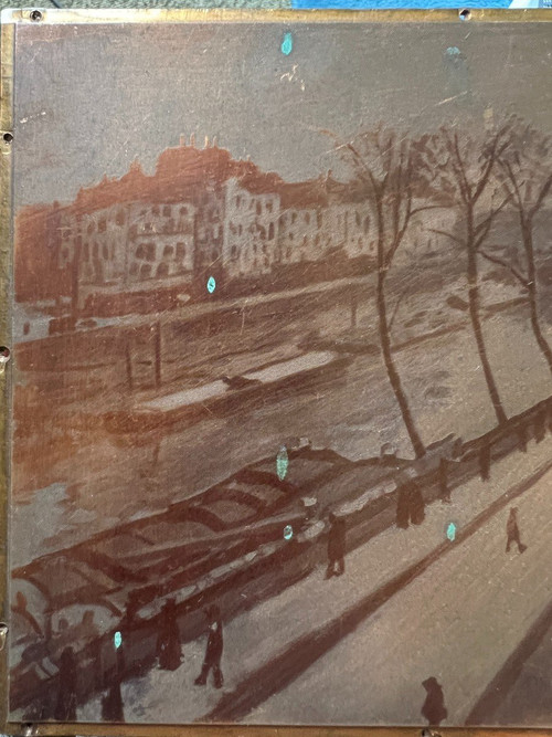 Albert Marquet (1875-1947) After Matrix The Seine, View From The Quai Des Grands Augustins Vollard