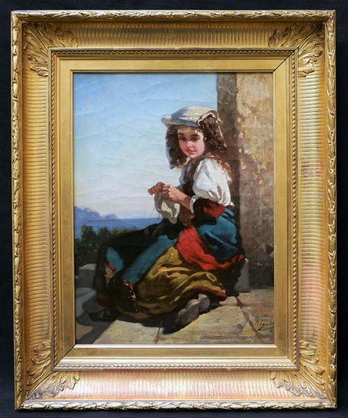 Antony REGNIER,  La petite Italienne