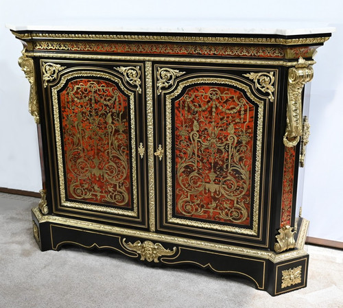 Buffet Intarsiato “Boule”, Epoca Napoleone III – Metà XIX Secolo