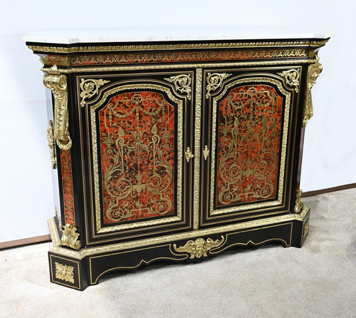 Buffet Intarsiato “Boule”, Epoca Napoleone III – Metà XIX Secolo