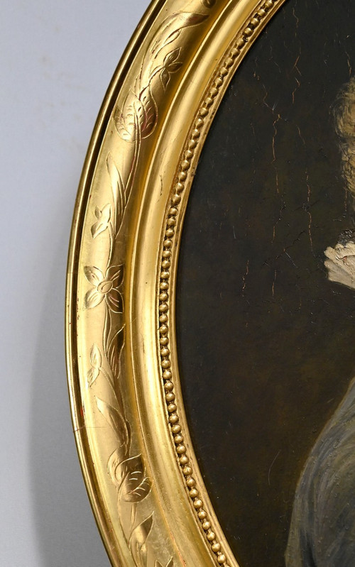 Important Tableau à l’Huile, Ecole du XIXe – Milieu XIXe
