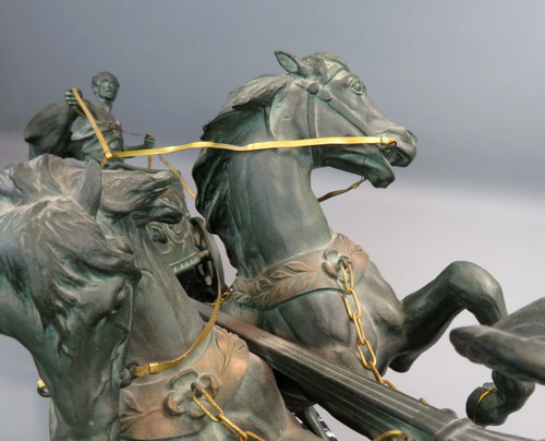 DOMENECH & PFEFFER. „Der Siegeswagen“. Länge 81cm