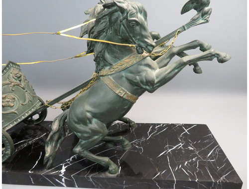 DOMENECH & PFEFFER. „Der Siegeswagen“. Länge 81cm