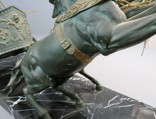 DOMENECH & PFEFFER. „Der Siegeswagen“. Länge 81cm