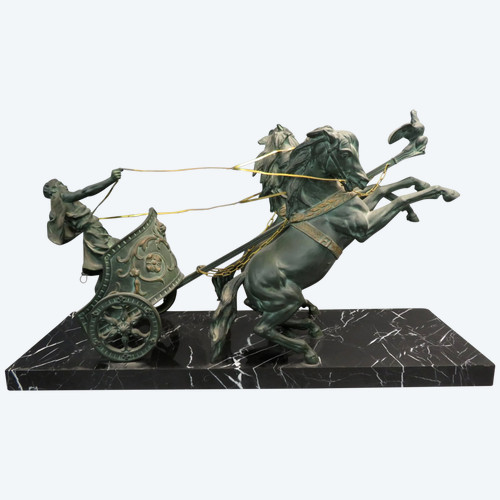 DOMENECH & PFEFFER. „Der Siegeswagen“. Länge 81cm