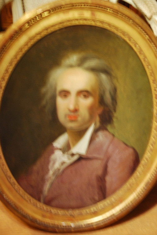 Danloux Follower Of, Portrait Of A Man Late Eighteenth Century