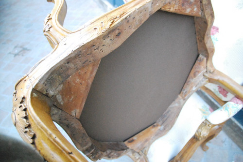 Paire De Fauteuils à Chassis époque Louis XV
