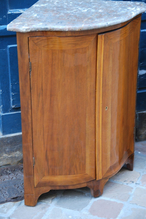 Paire d'Encoignures Bois Naturel XVIIIe siècle