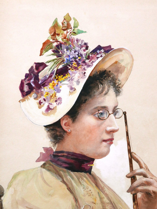Marie FOURNIER del FLORIDO, Das elegante Gegenüber