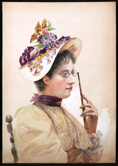Marie FOURNIER del FLORIDO, Das elegante Gegenüber