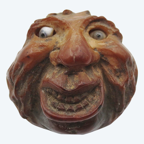 Marron d'Inde sculpté, XIXe siècle.