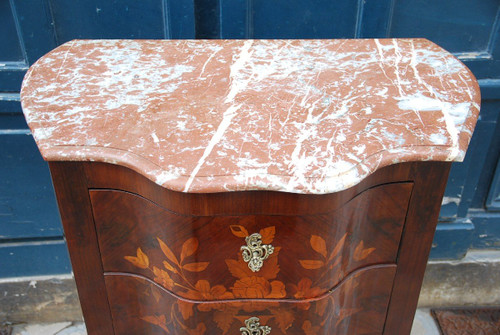 Commode En Marqueterie De Fleurs Hollande