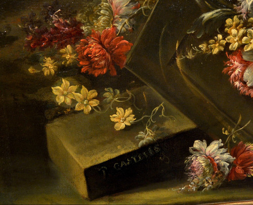 Pieter Casteels III -signiert- (Antwerpen 1684 - Richmond 1749), Blumenstillleben