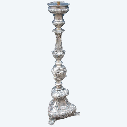 Torchère En Métal De Style Louis XIV