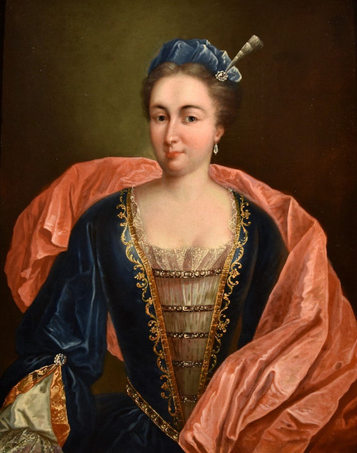 Portrait Of Marianne De Cogny, François De Troy (toulouse 1645 - Paris 1730), Workshop