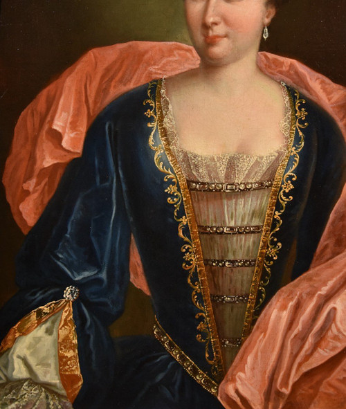 Portrait Of Marianne De Cogny, François De Troy (toulouse 1645 - Paris 1730), Workshop