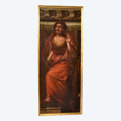 Allegorie der Zeit, die die Wahrheit anzeigt, Giacomo Stella (Brescia 1545 - Rom 1630)
