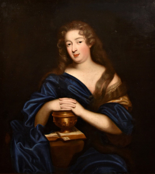 Portrait De Louise Renée Keroualle, Pierre Mignard (troyes 1612 - paris 1695)