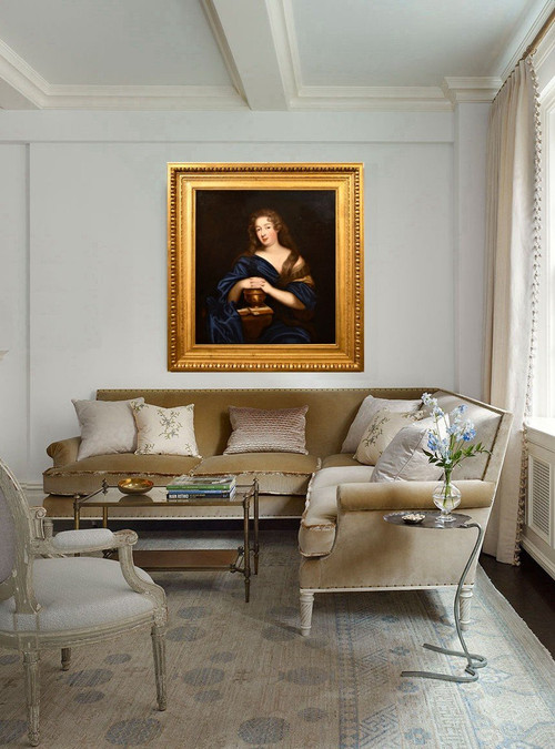 Portrait De Louise Renée Keroualle, Pierre Mignard (troyes 1612 - paris 1695)