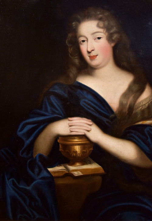 Portrait De Louise Renée Keroualle, Pierre Mignard (troyes 1612 - paris 1695)