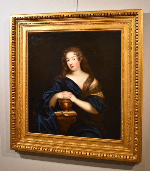 Portrait De Louise Renée Keroualle, Pierre Mignard (troyes 1612 - paris 1695)