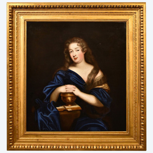 Portrait De Louise Renée Keroualle, Pierre Mignard (troyes 1612 - paris 1695)
