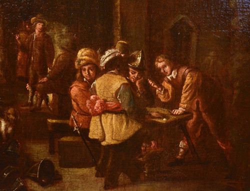 Le Corps De Garde, Atelier De David Teniers Le Jeune (Anvers 1610 - Bruxelles 1690)