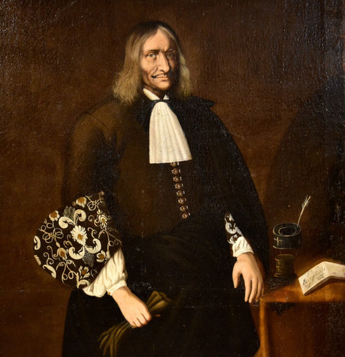 Full-length Portrait Of Giacomo Pesenti, Carlo Ceresa (bergamo 1609 - 1679) Attributable